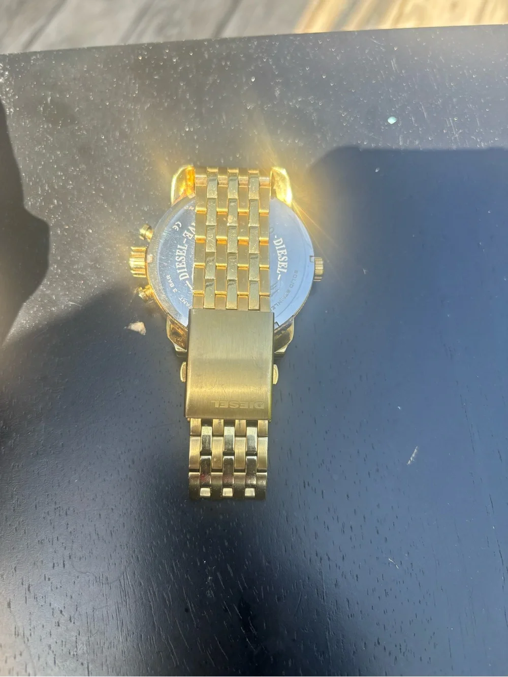 Diesel Gold-Tone Multi-Dial Bracelet Watch